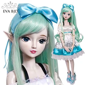 1/3 BJD SD Doll Spirit Demon Girl 24" 60cm 19 Jointed Dolls Valentine's Gift Toy