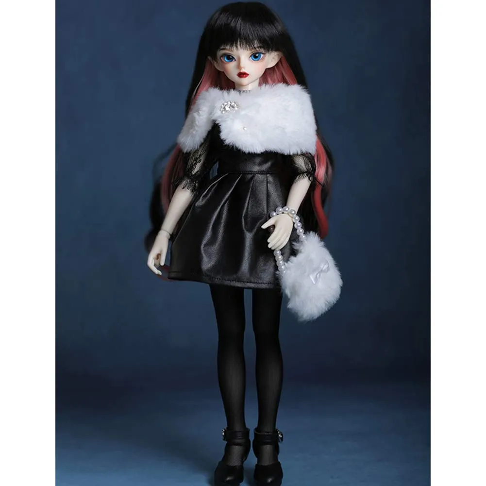 1/4 Bjd Doll 41Cm with Gift Box, Series 26 Joints Doll DIY Toys with Clothes Outfit Shoes Wig Hair Makeup, Best Gift for Girls