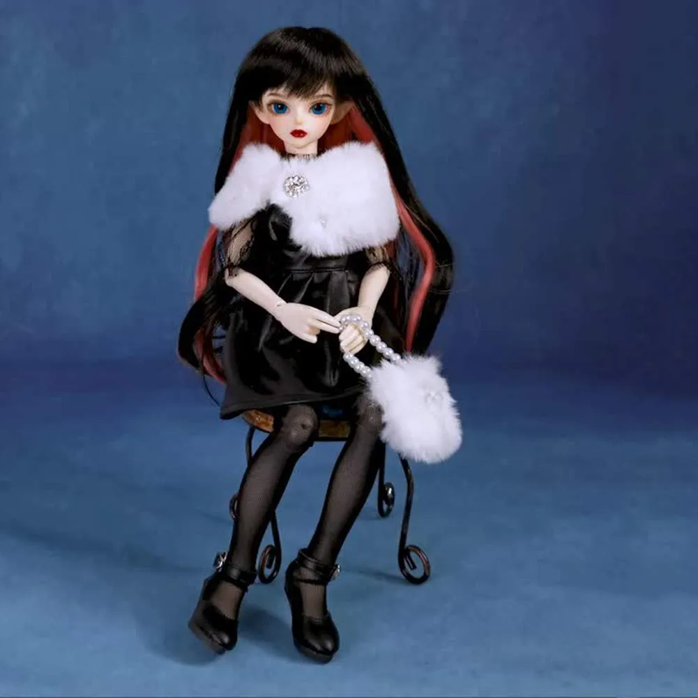 1/4 Bjd Doll 41Cm with Gift Box, Series 26 Joints Doll DIY Toys with Clothes Outfit Shoes Wig Hair Makeup, Best Gift for Girls