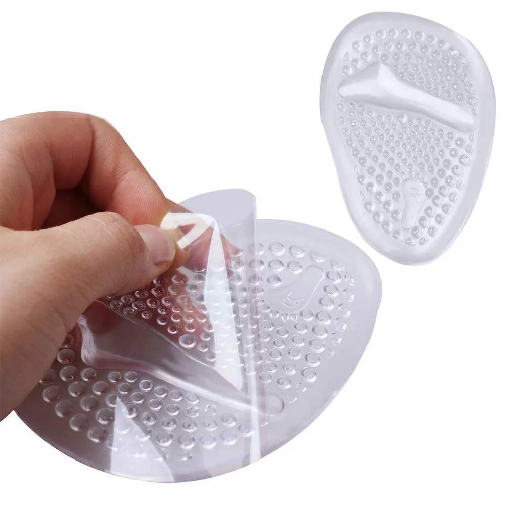 2 Pairs Cushion Pads，Foot Pain Relief Pads Shoe Cushion Inserts Ball Of Foot Cushion Pads Ball Foot Gel Pads Metatarsal Cushions Party Feet Gel Cushions