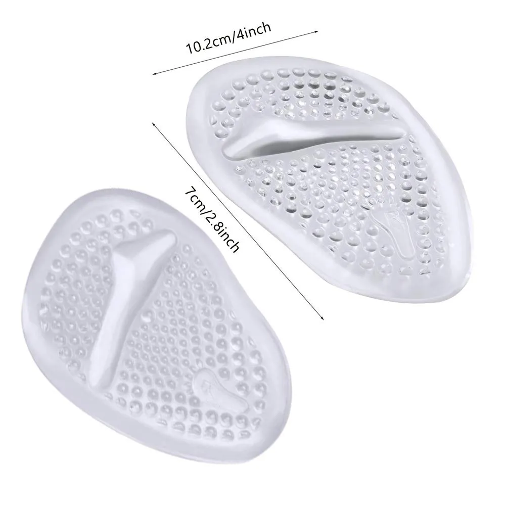 2 Pairs Cushion Pads，Foot Pain Relief Pads Shoe Cushion Inserts Ball Of Foot Cushion Pads Ball Foot Gel Pads Metatarsal Cushions Party Feet Gel Cushions