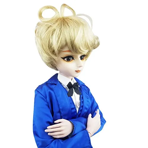 22inch Full Set Doll,Blue Prince 1/3 BJD Doll 56cm Ball Jointed Dolls Toy   Makeup   Full Set