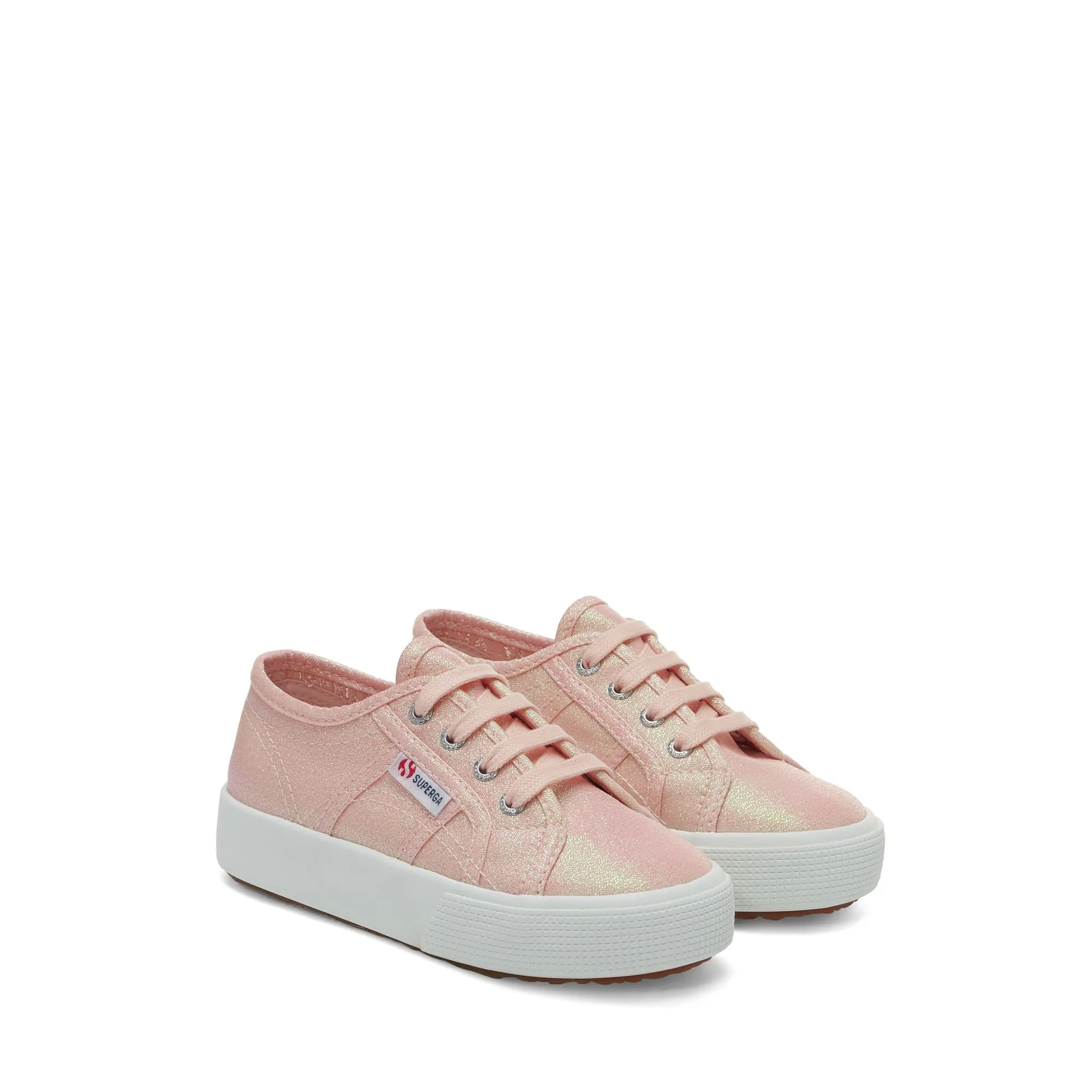 2730-LAMEJ - Lady Shoes - Wedge - Girl - PINK ISH IRIDESCENT