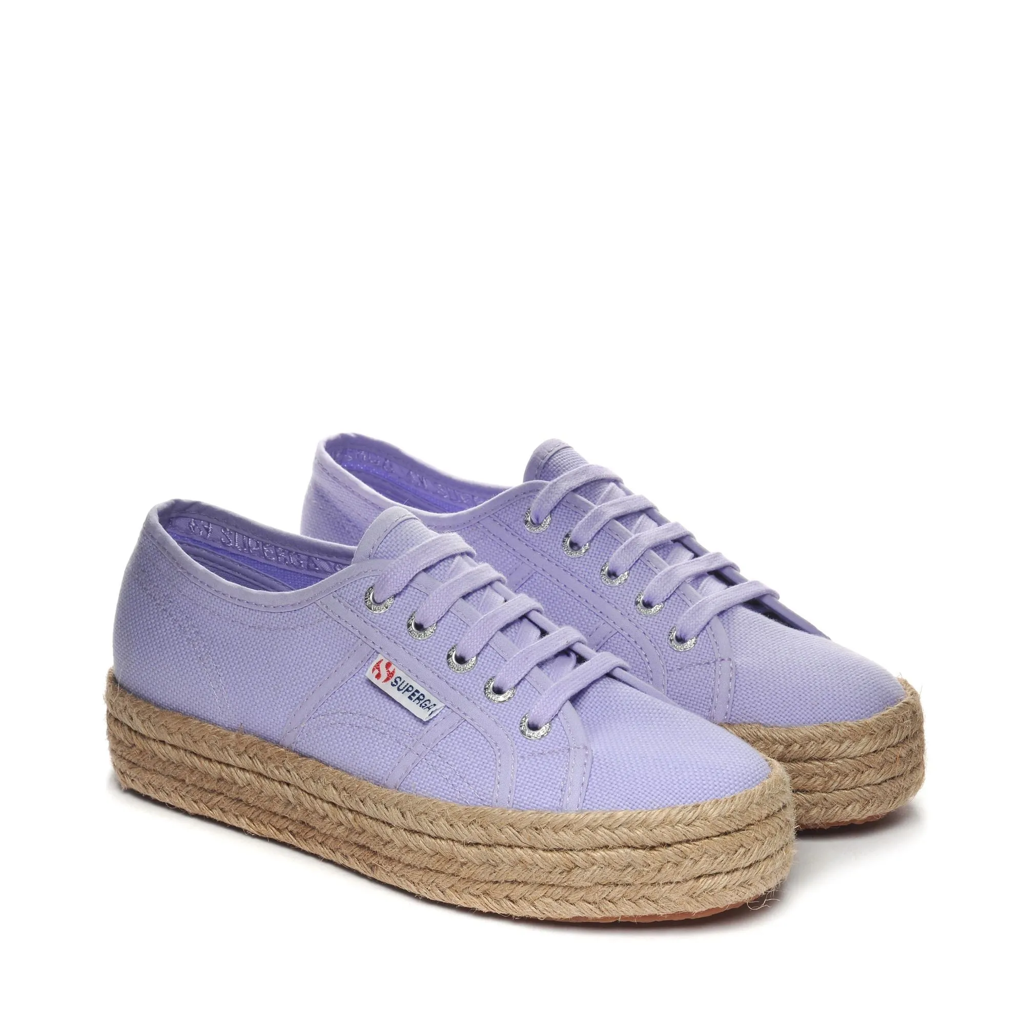 2730 ROPE - Lady Shoes - Wedge - Woman - VIOLET LILLA