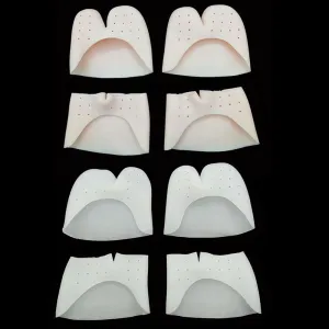 4 Pairs Silicone Toe Protectors with Breathing Holes Silicone High Heels Ballet Toe Protectors Soft Silicone Gel Toe Protectors for Shoes Sneaker Toe Protection
