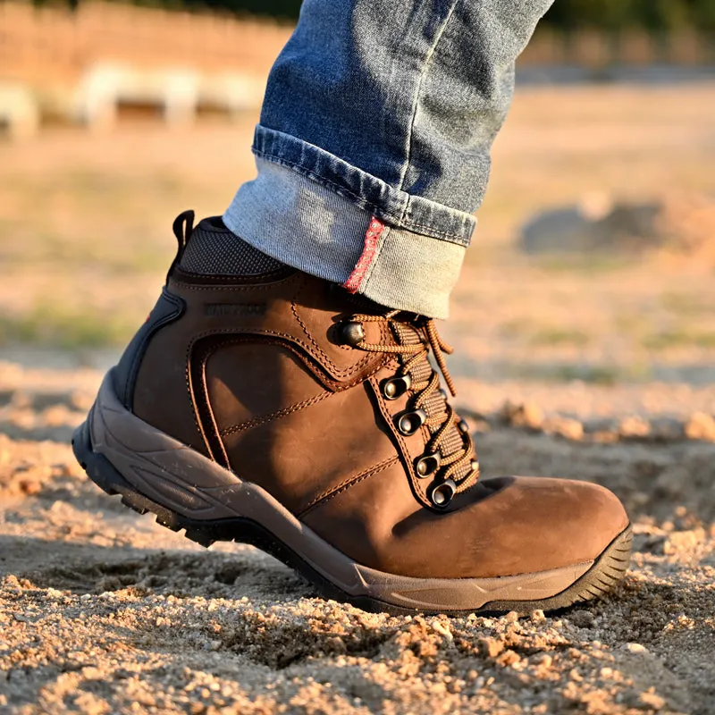 559 Waterproof Leather Hiking Backpack Boots