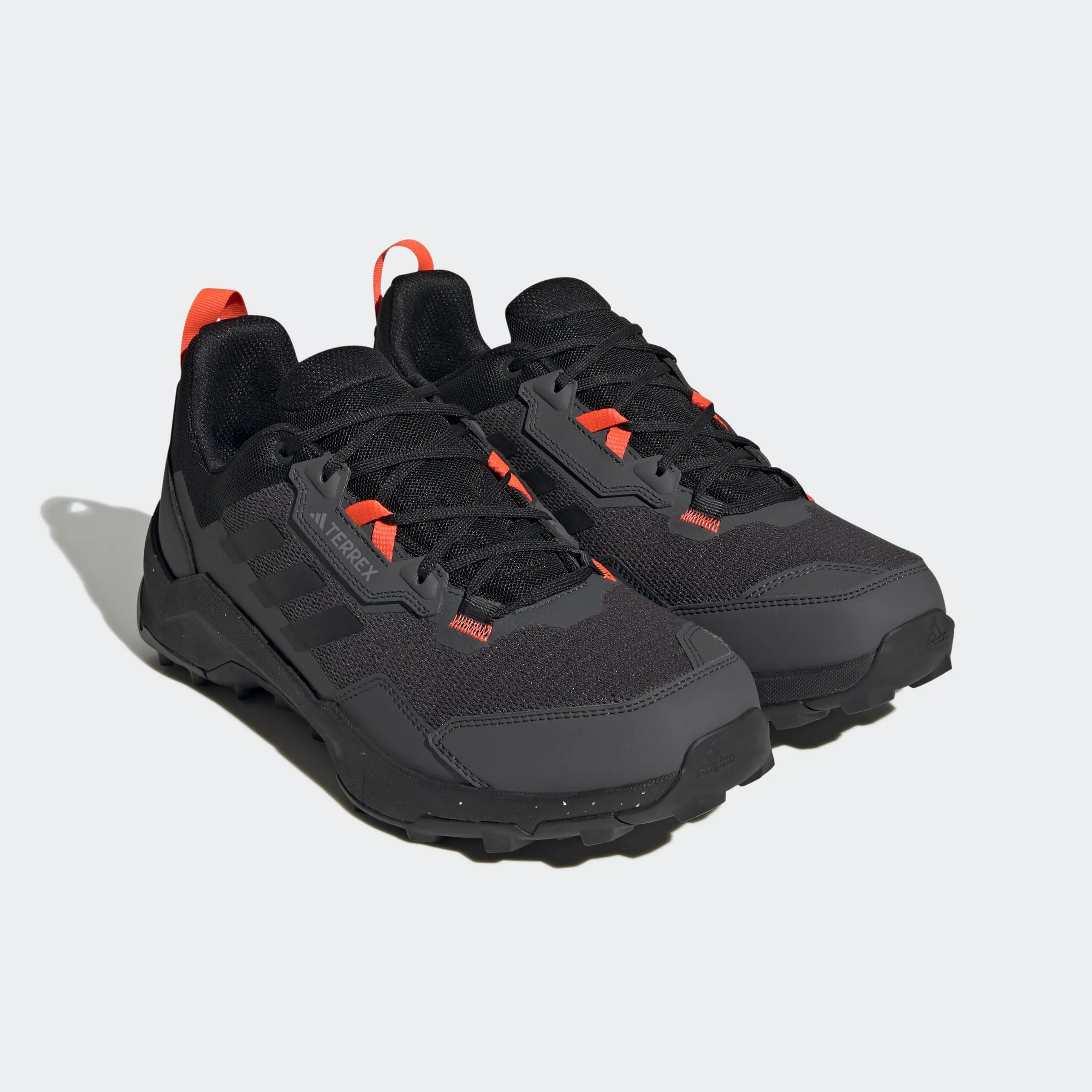 adidas Men's Terrex AX4 Hiking Sneakers, Grey/Red