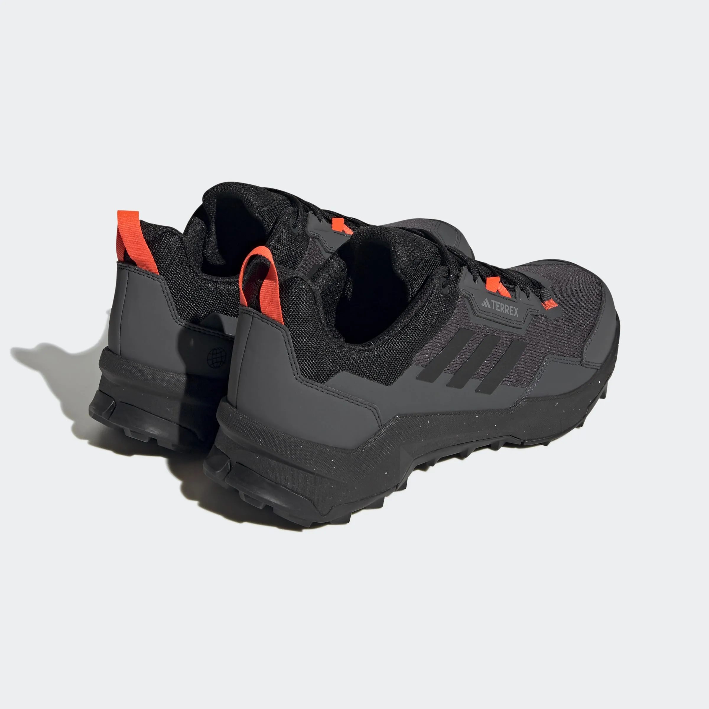 adidas Men's Terrex AX4 Hiking Sneakers, Grey/Red