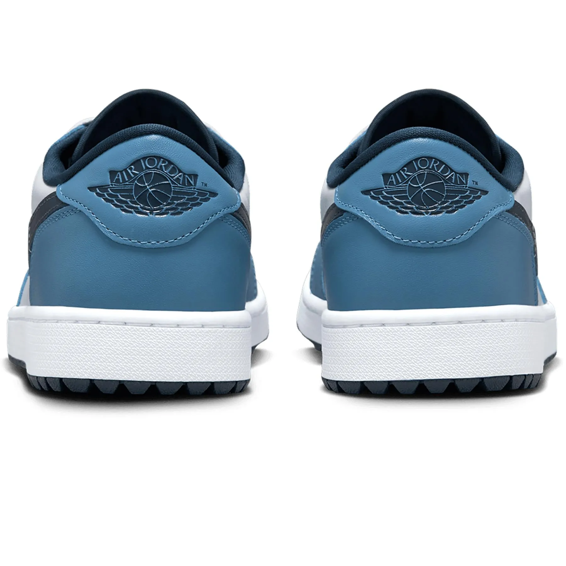 Air Jordan 1 Low Golf Shoes White/Armory Navy/Aegean Storm - AW24