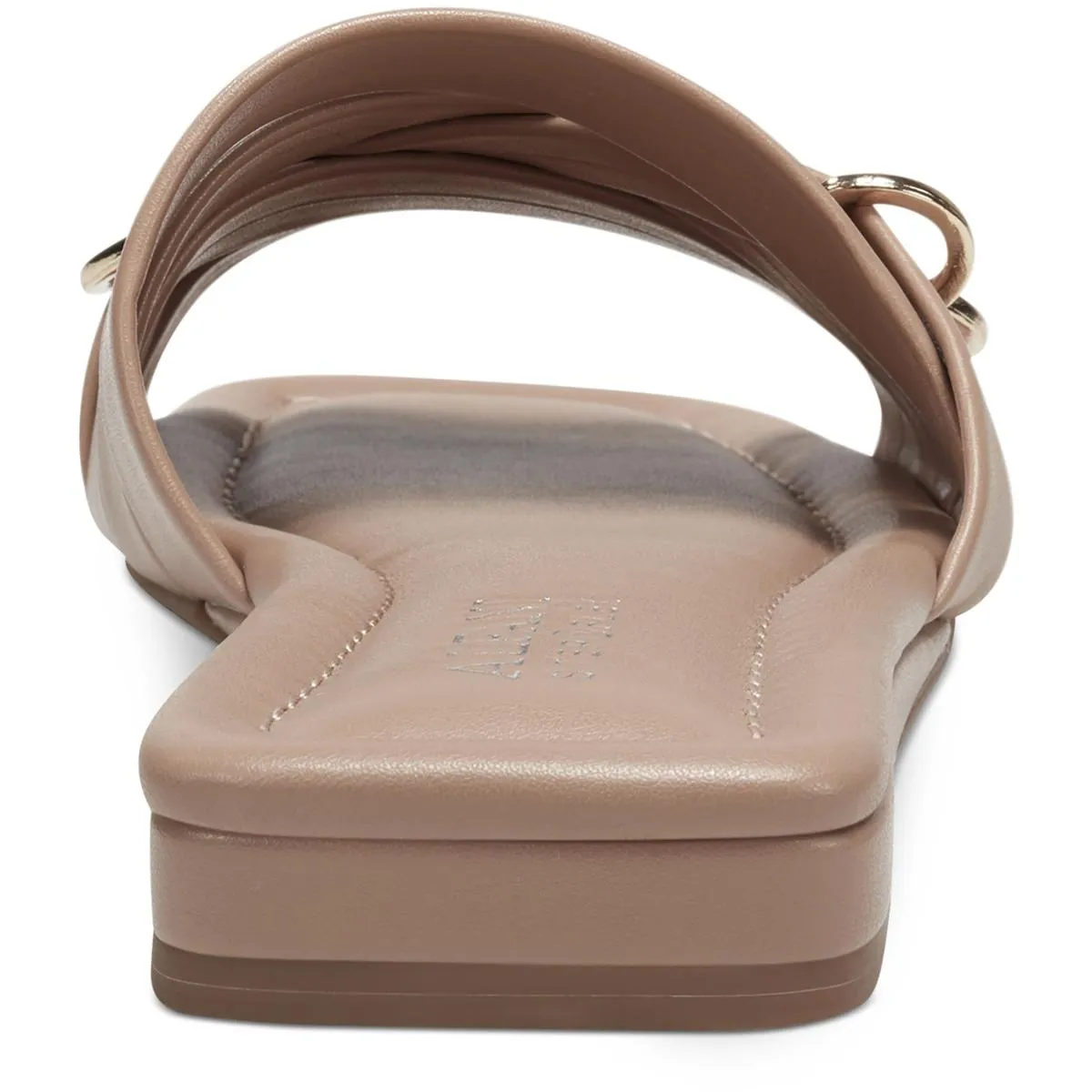Alfani Womens IVY Faux Leather Open Toe Flatform Sandals