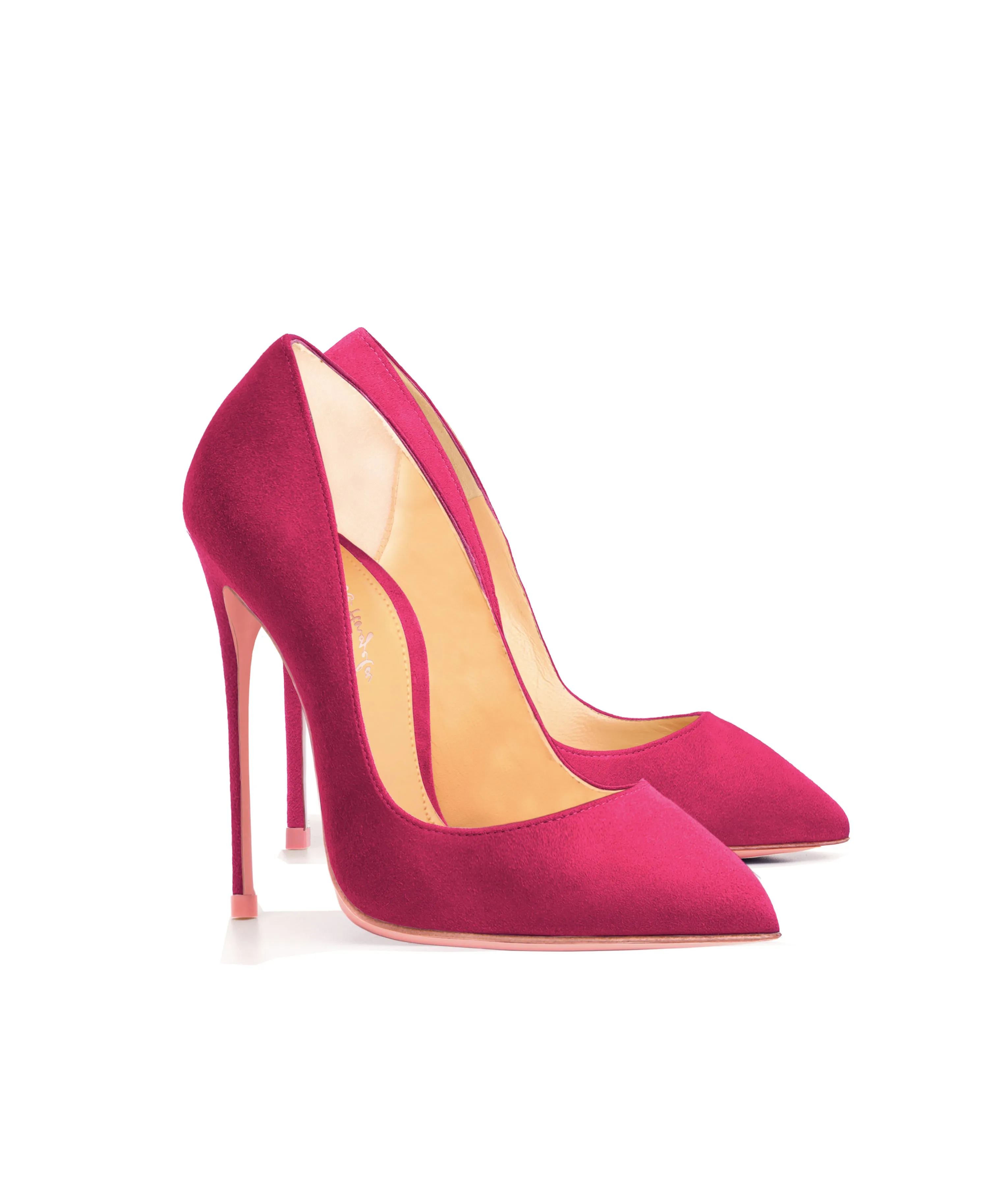Alhena Fuchsia Suede