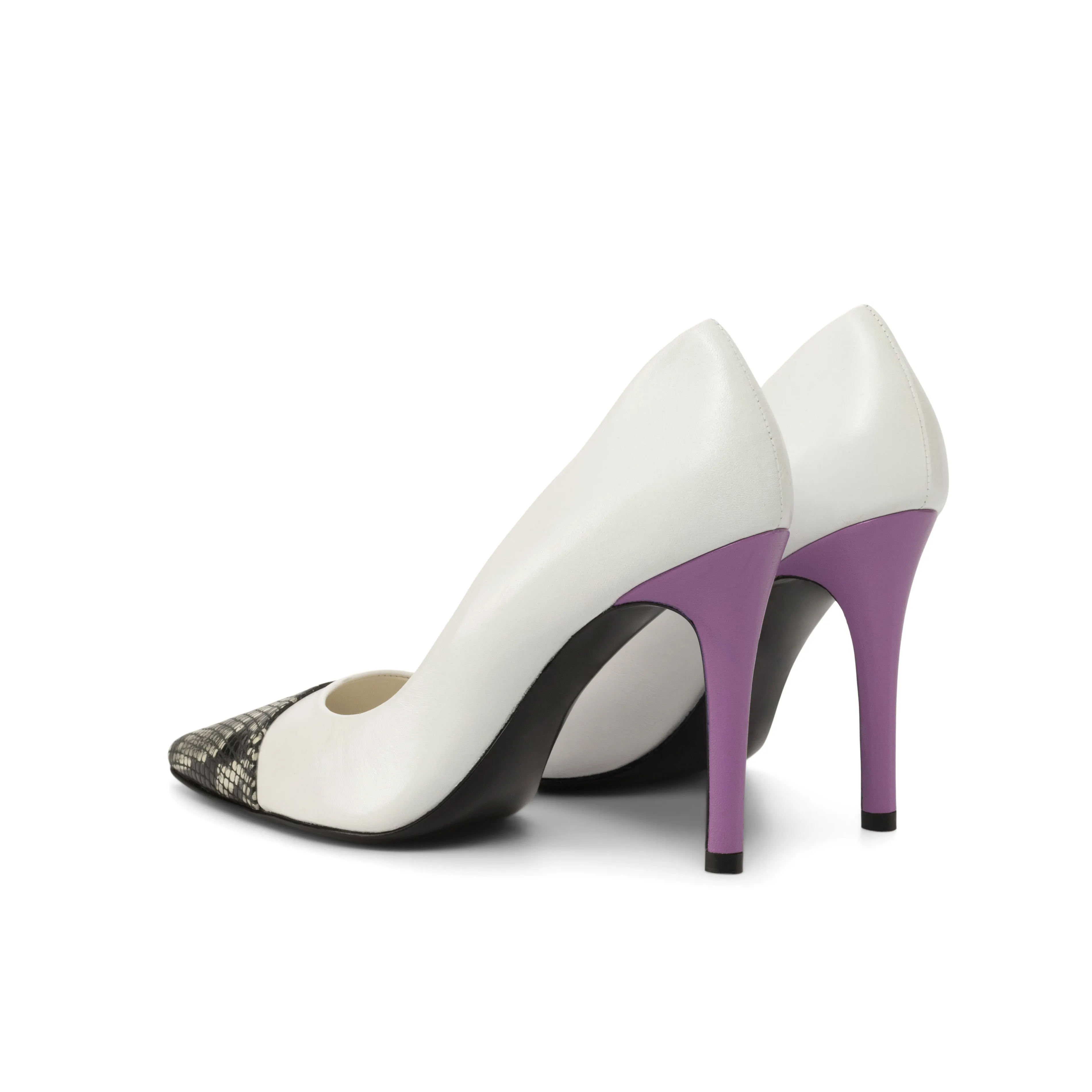 AN Casca and White (4" Heels)