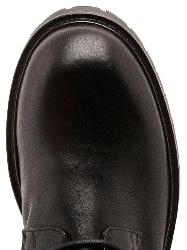 Ann Demeulemeester Over The Knee Combat Boots