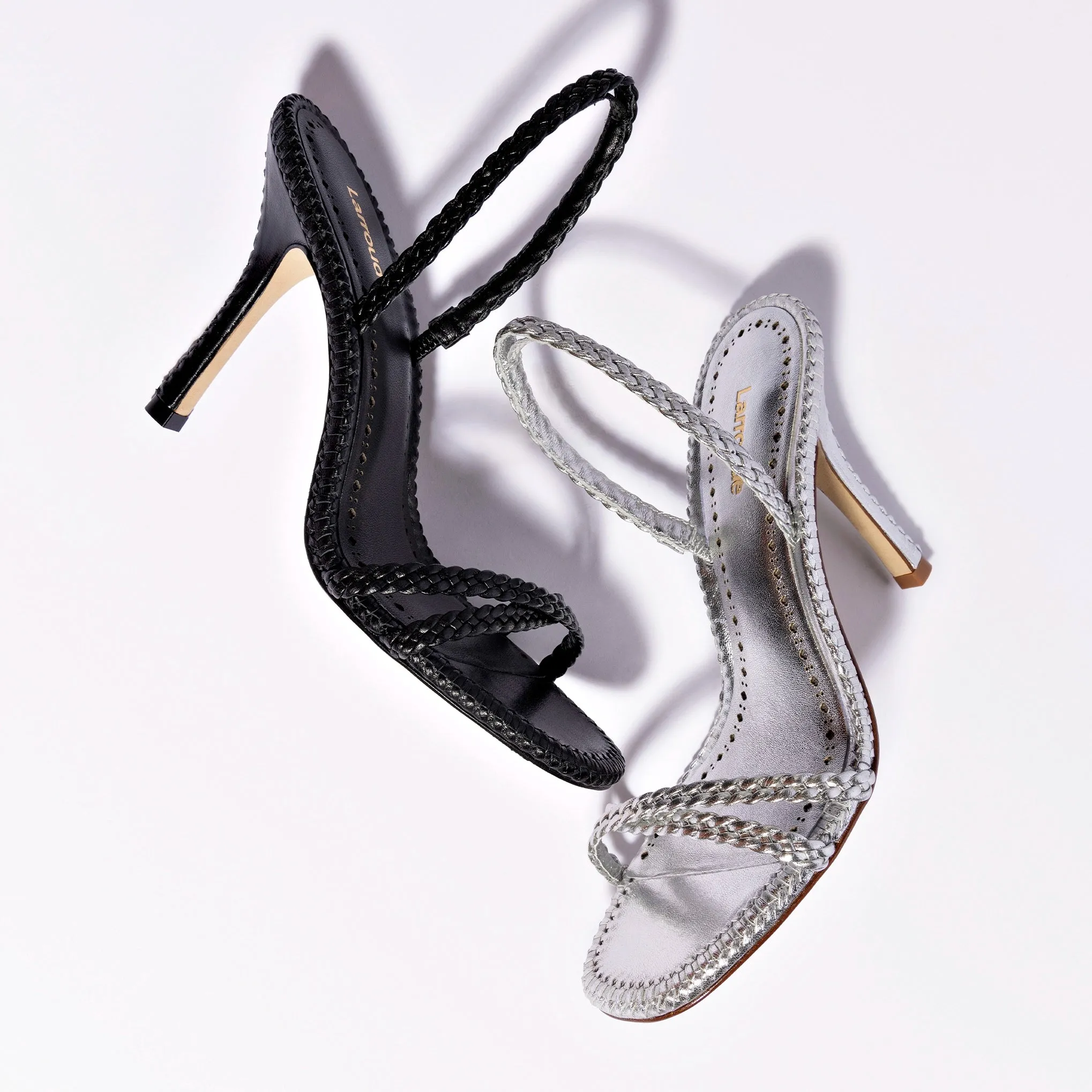 Annie Sandal In Black Leather