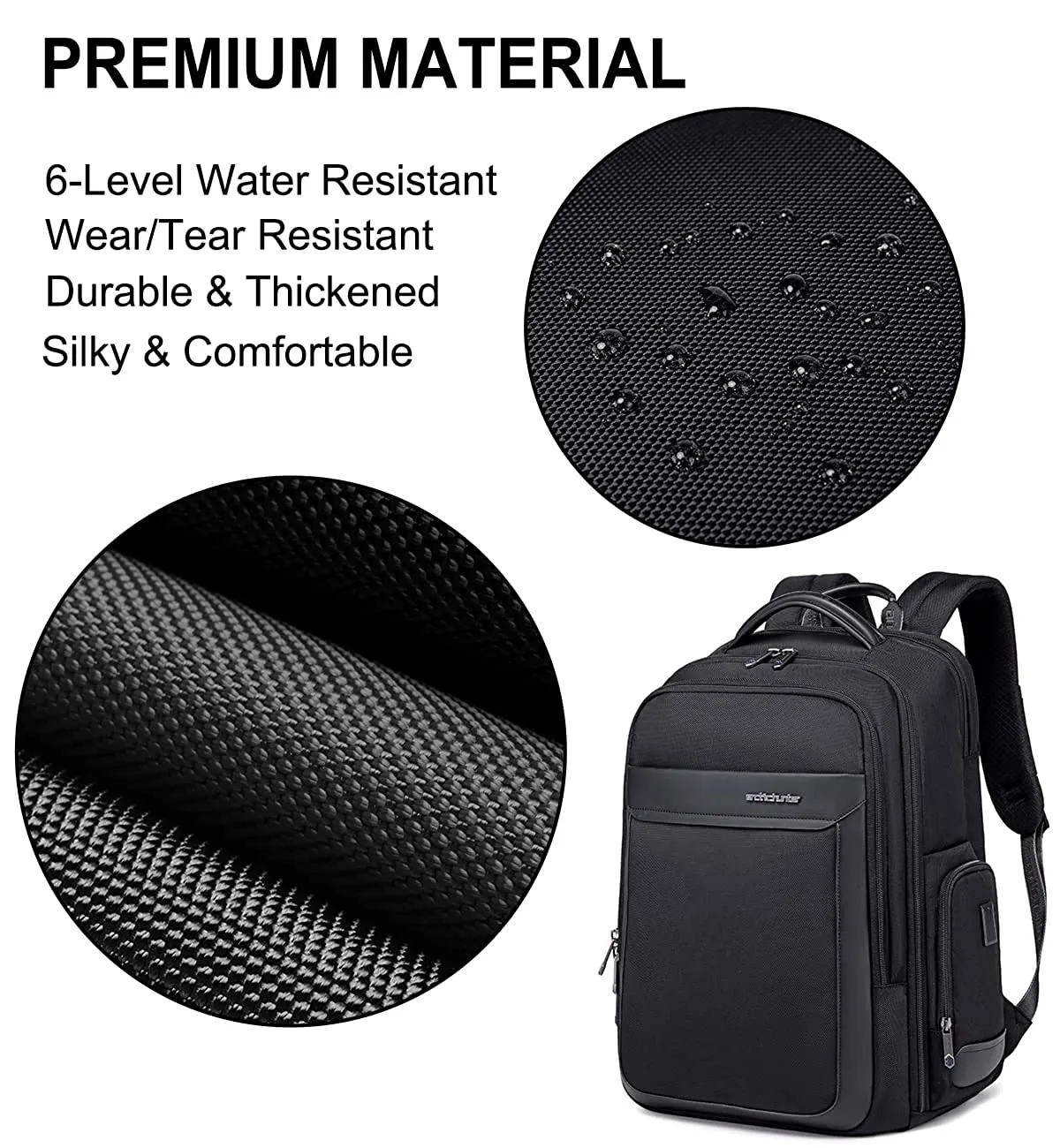 Arctic Hunter Backpack Office Travel Laptop Bag for Men 45L Large Backpack (AH-B00544 Laptop Bag-Black)