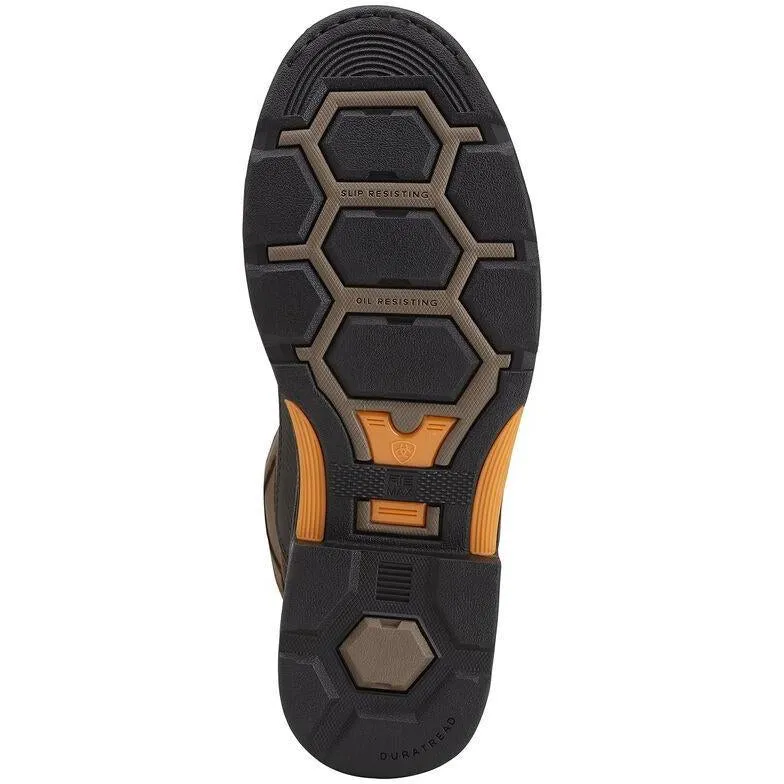 Ariat Men's OverDrive XTR 10" Comp Toe WP Work Boot - Brown - 10012942