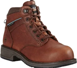 Ariat Women's Nutty Brown Casual Work Mid Lace SD Composite Toe Work Boots 10020097