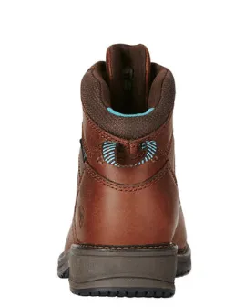 Ariat Women's Nutty Brown Casual Work Mid Lace SD Composite Toe Work Boots 10020097
