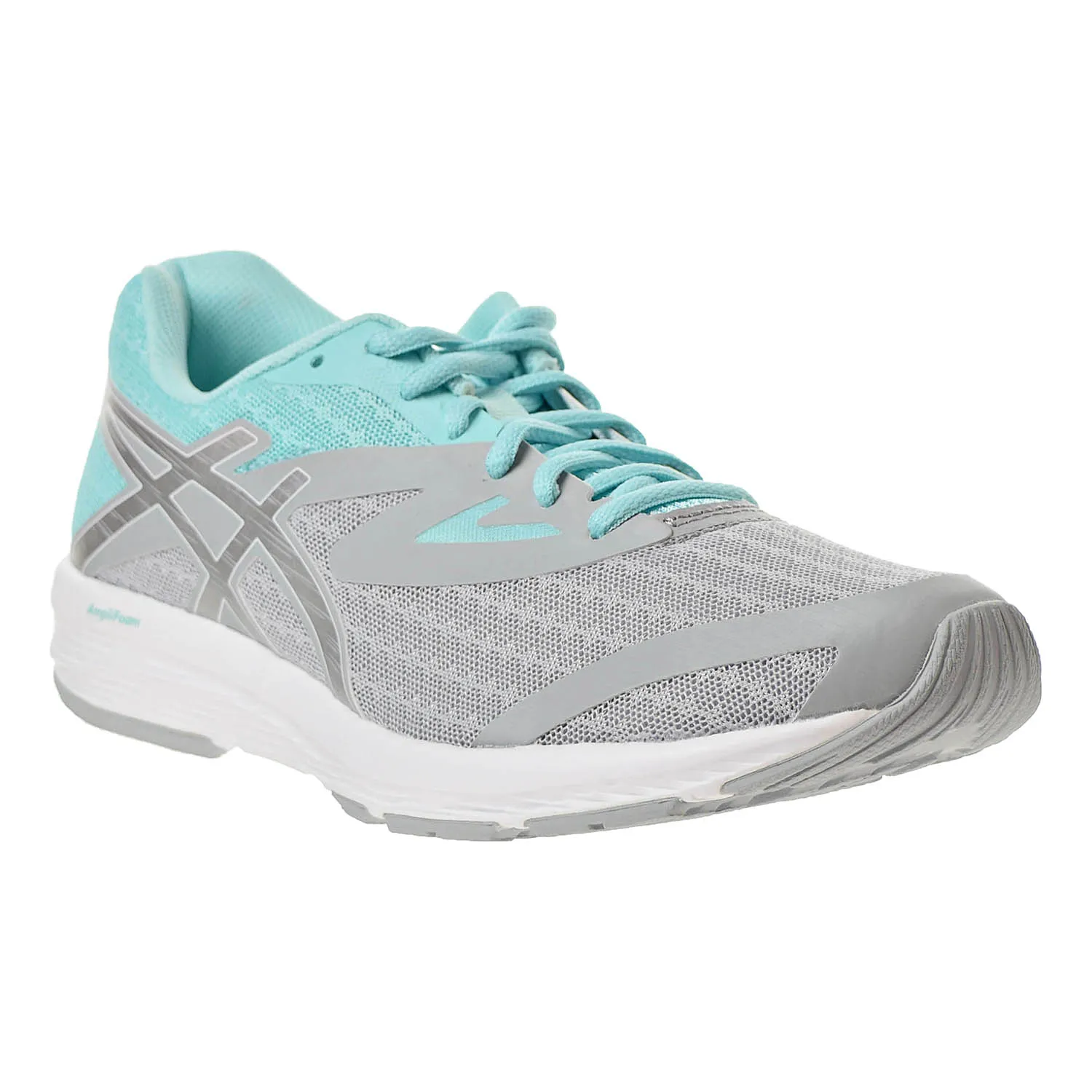 Asics Amplica Women's Runing Shoes Mid Grey/Silver/Aruba Blue