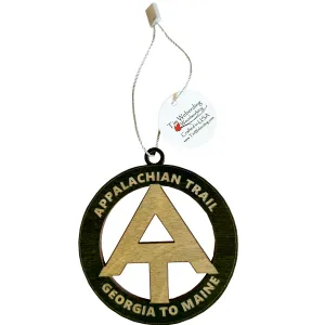 AT Wood Ornament