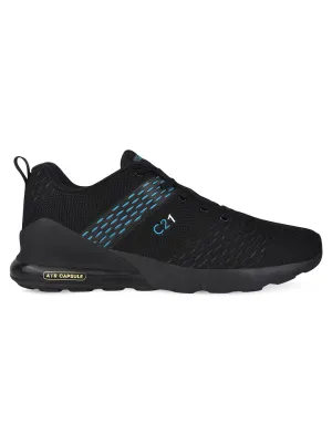 BALENO-CHILD Black Child Running Shoes
