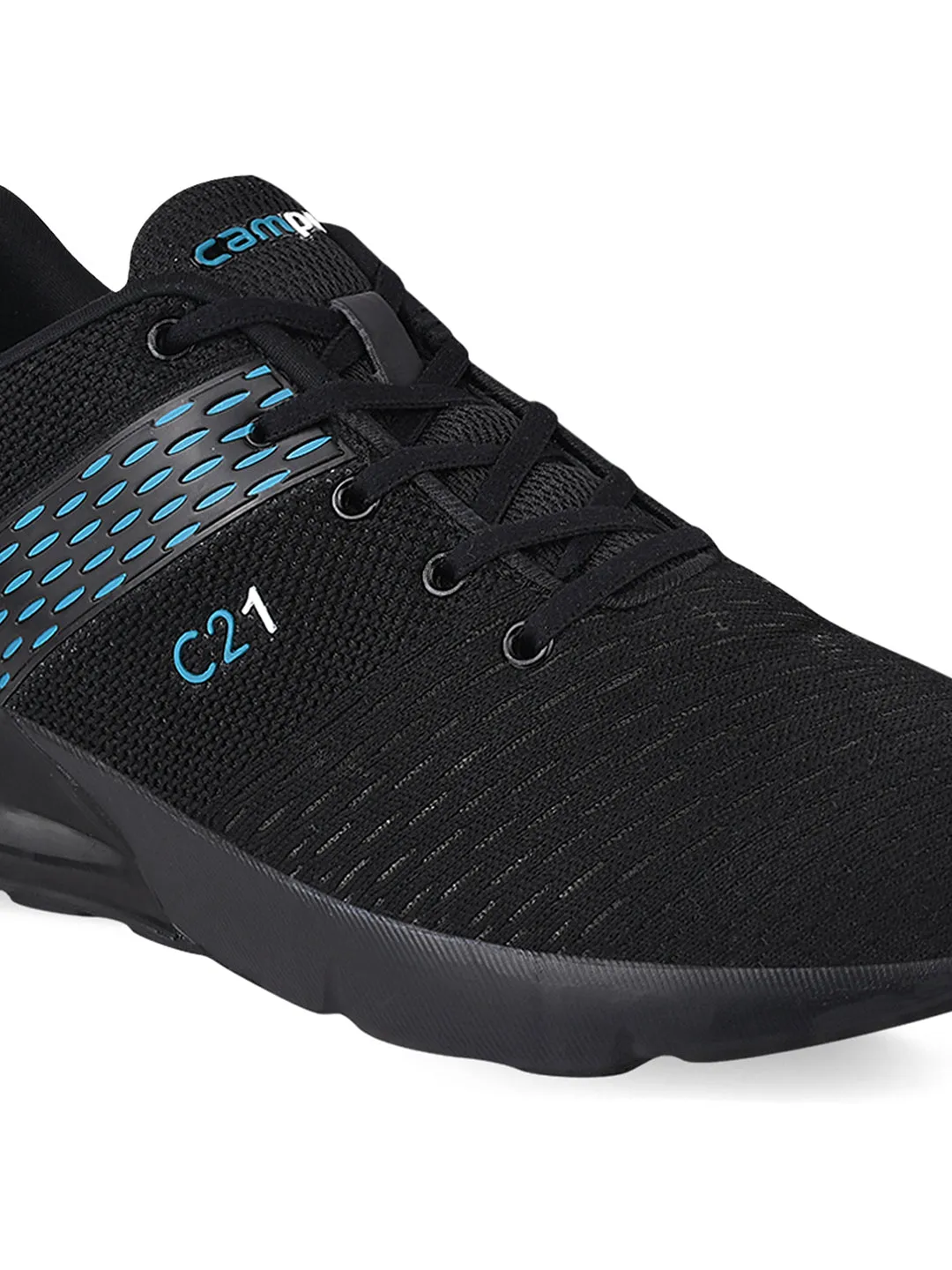 BALENO-CHILD Black Child Running Shoes