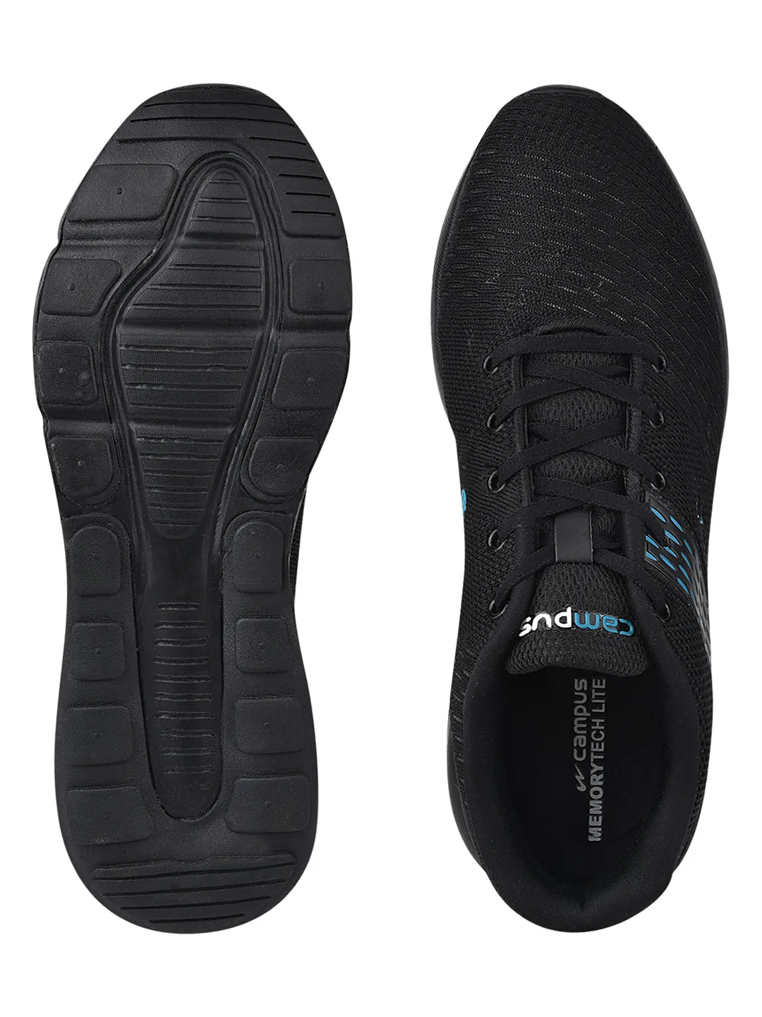 BALENO-CHILD Black Child Running Shoes