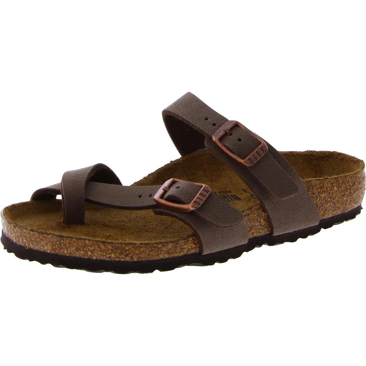 Birkenstock Girls Mayari Leather Flat Flatform Sandals
