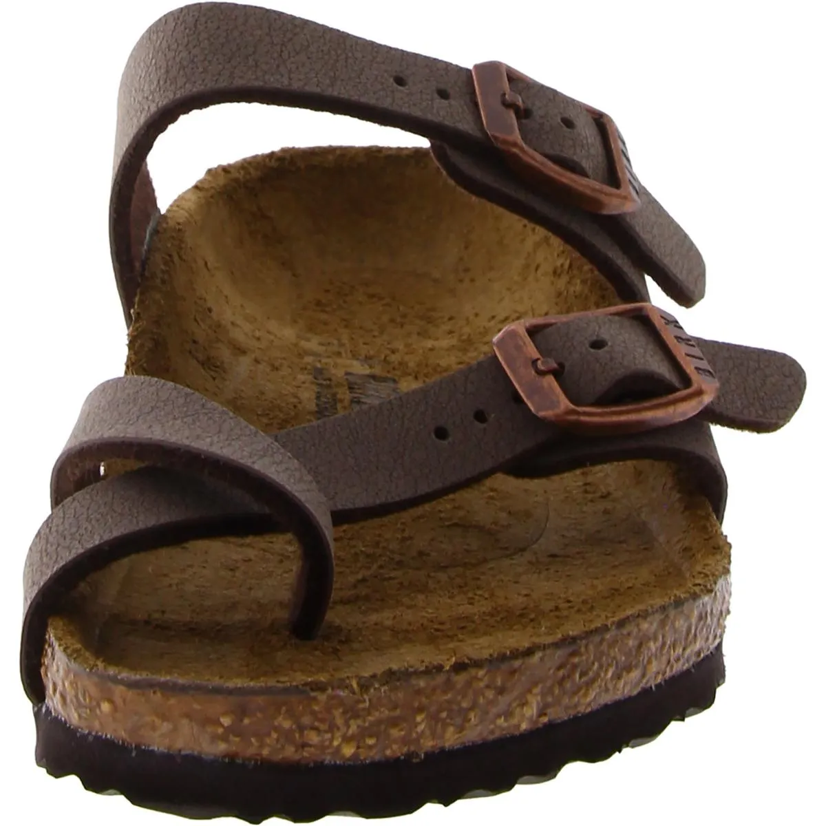 Birkenstock Girls Mayari Leather Flat Flatform Sandals