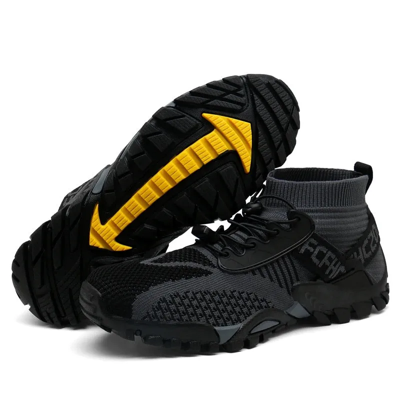 Breathable Mesh Hiking Shoes For Men