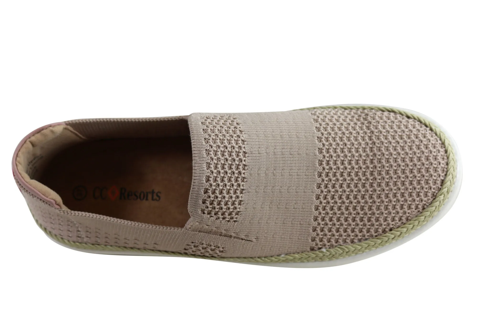 CC Resorts Opera Womens Comfortable Slip On Casual Shoes