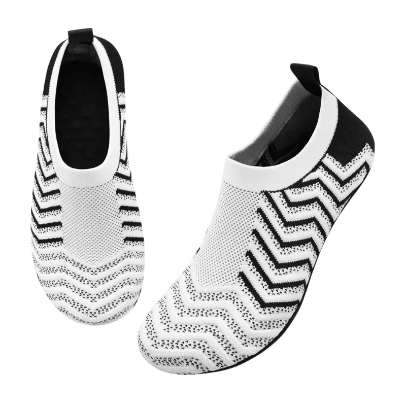 Chevron Design Diabetic Slippers – Comfort with Modern Style