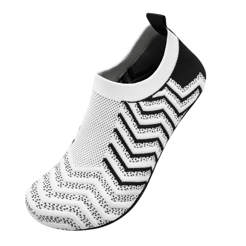 Chevron Design Diabetic Slippers – Comfort with Modern Style