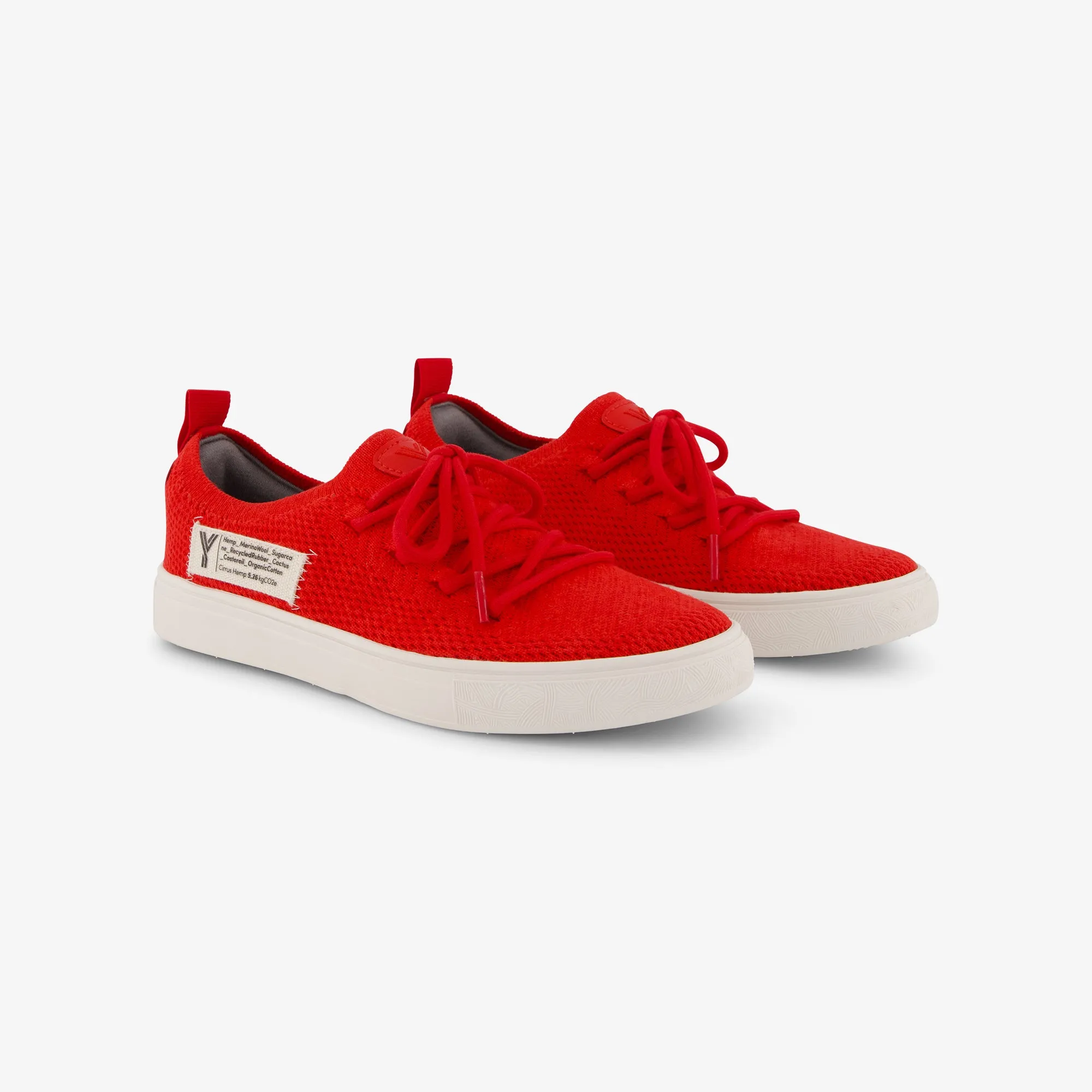 Cirrus Hemp Women Red / White