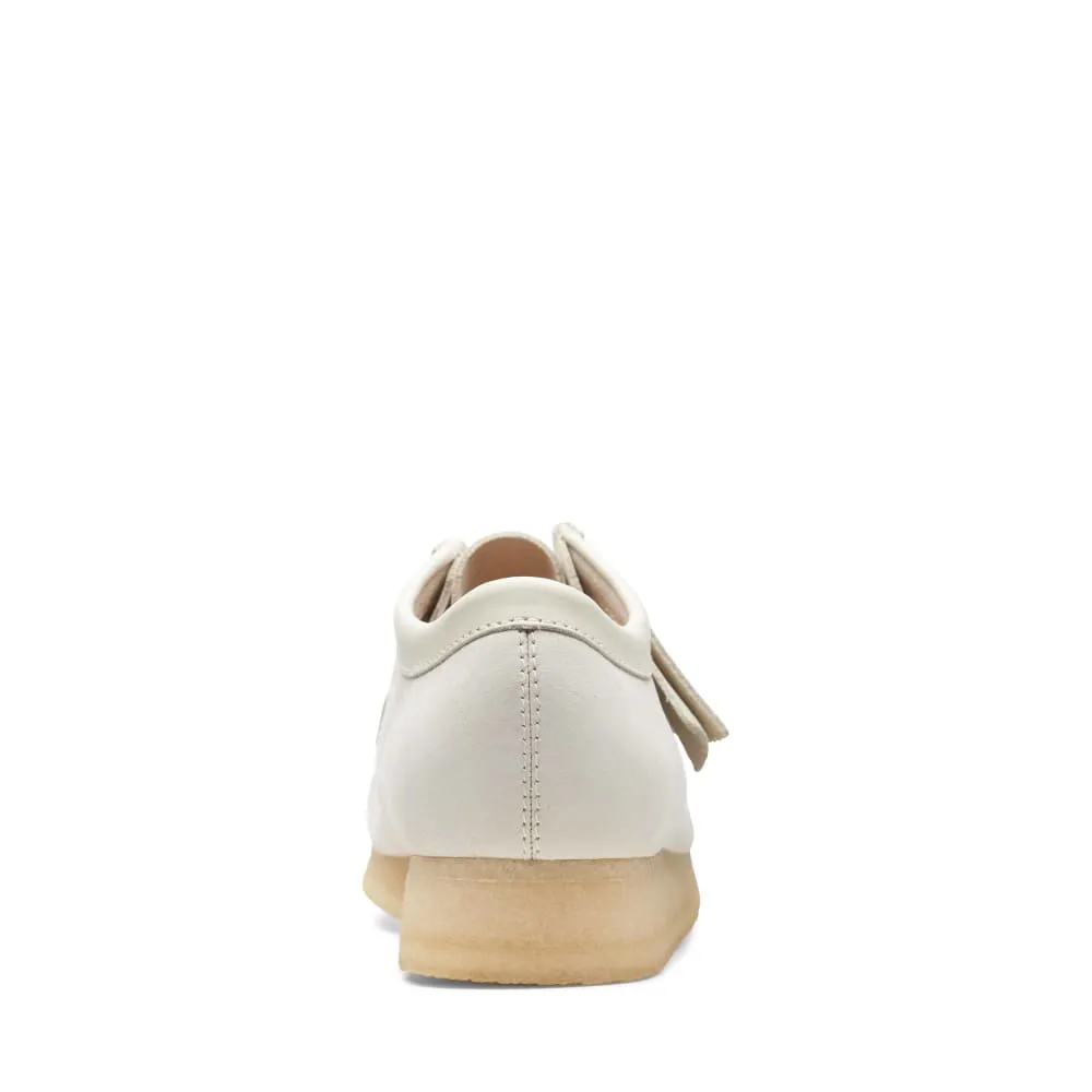Clarks Originals Wallabee Low Men's Off White Nubuck Leather 26166299