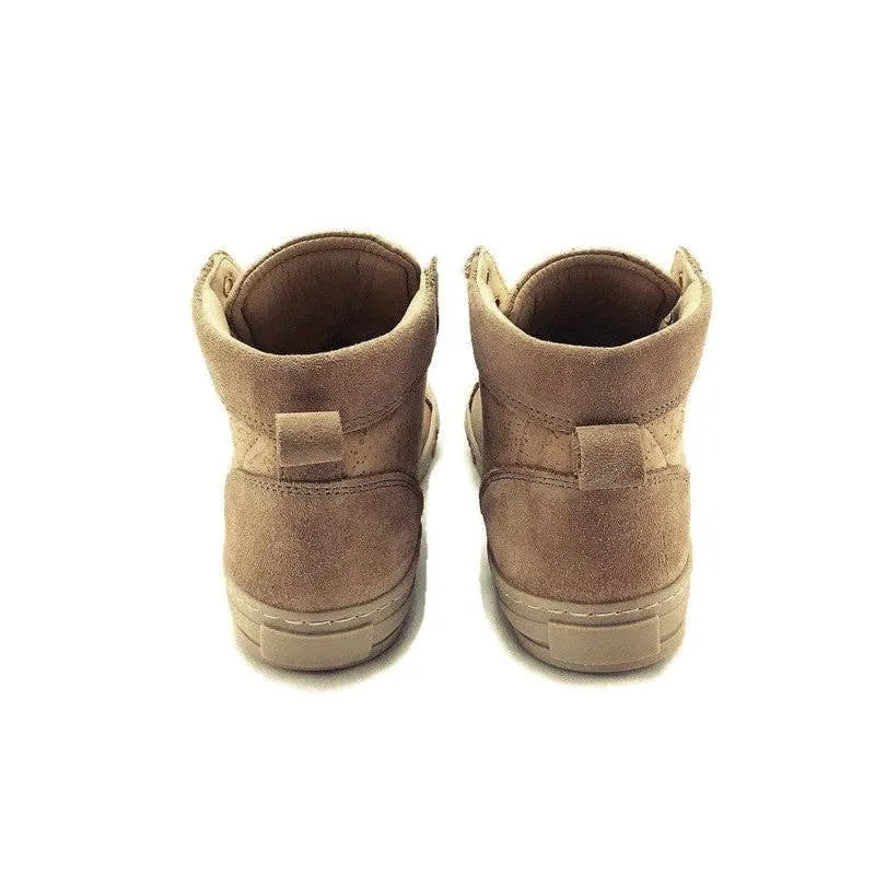 Cork Sneaker High Top in Natural Colour