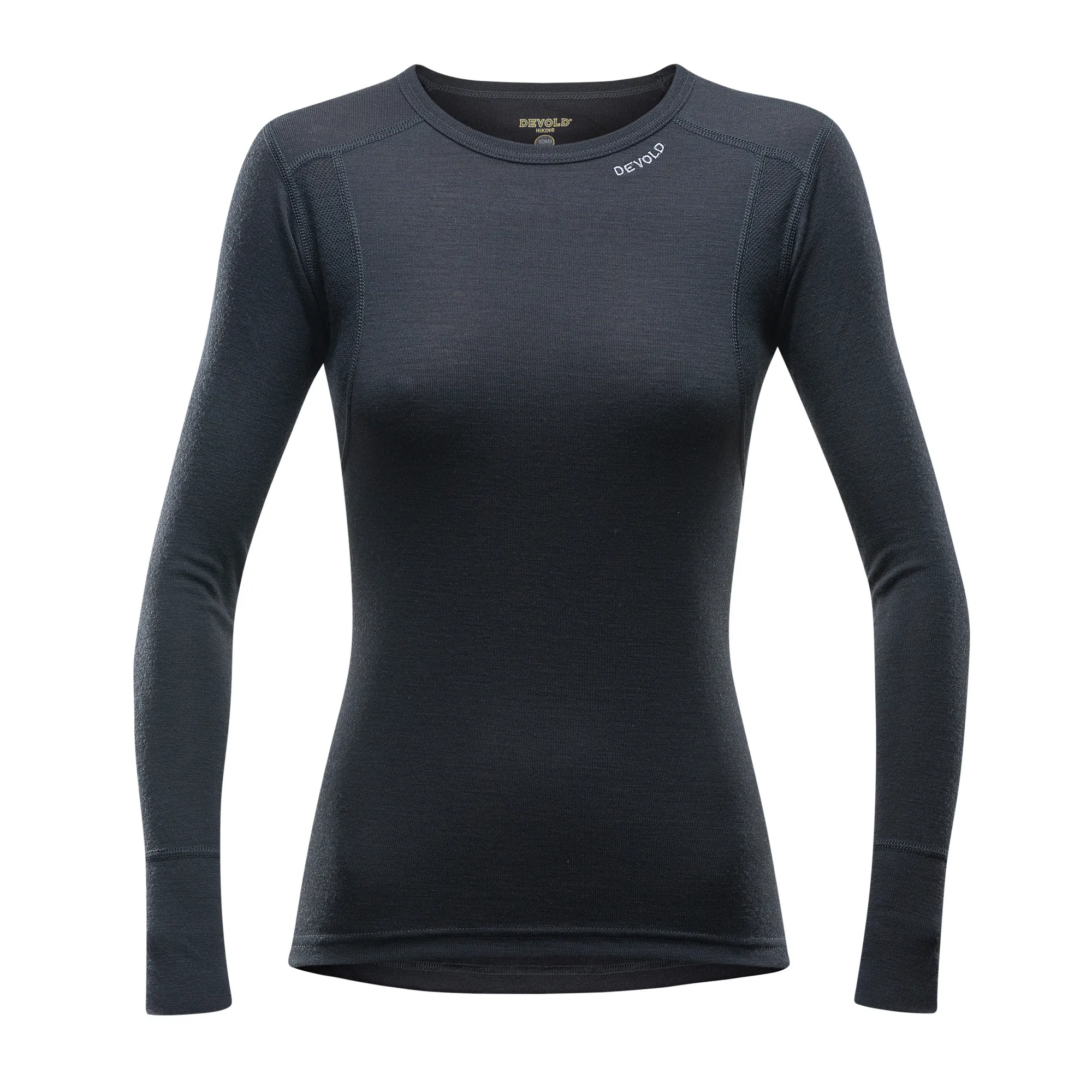 Devold Hiking Woman Shirt Black | Buy Devold Hiking Woman Shirt Black here | Outnorth