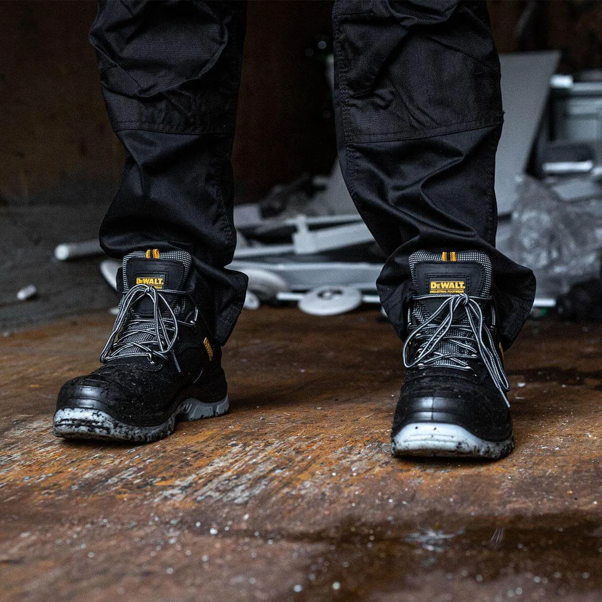 DeWalt Laser Black Safety Hiker Boots