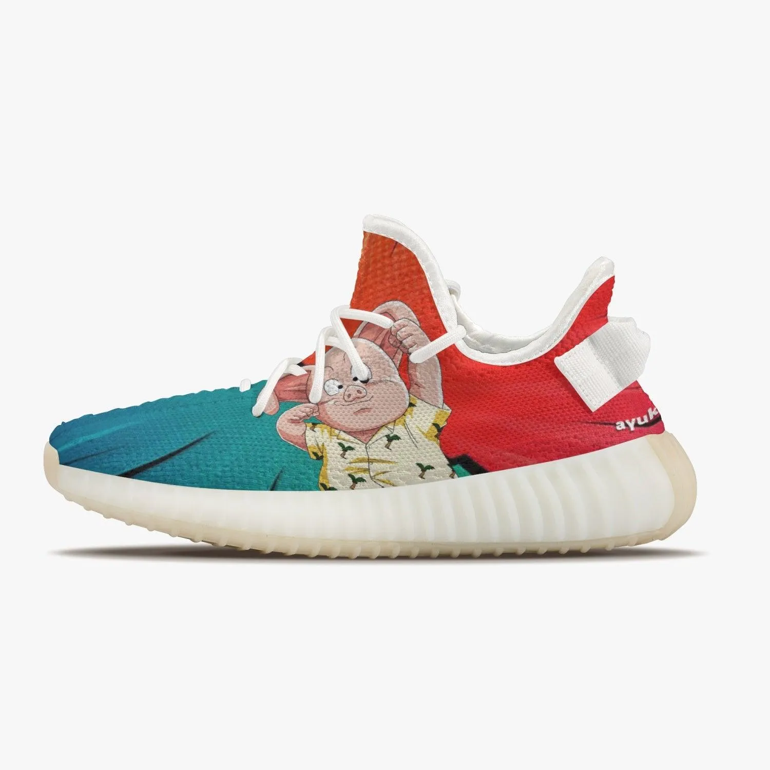 Dragon Ball Z Master Roshi and Oolong YZ White Anime Shoes
