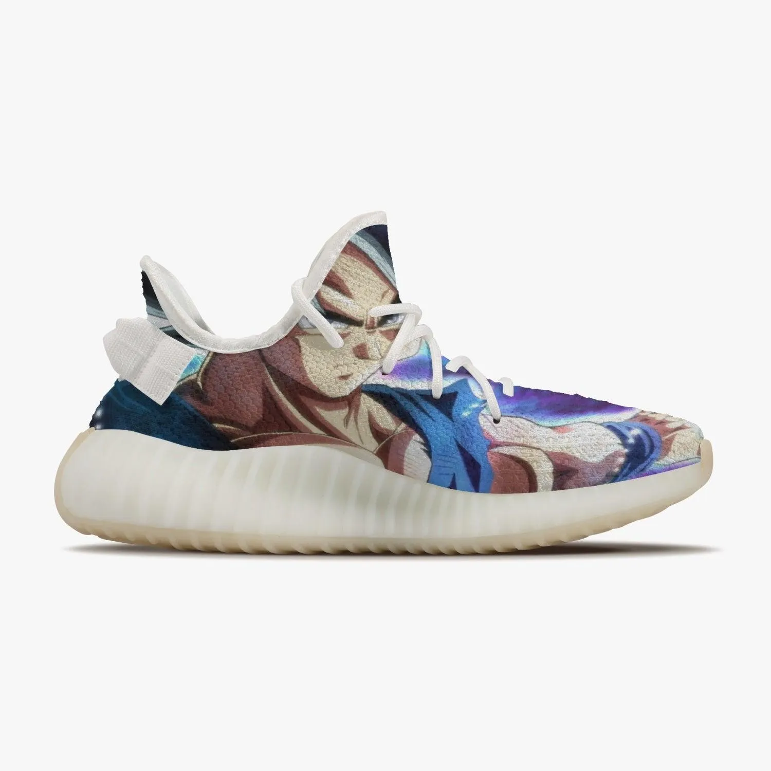 Dragon Ball Z Son Goku and Videl YZ White Anime Shoes