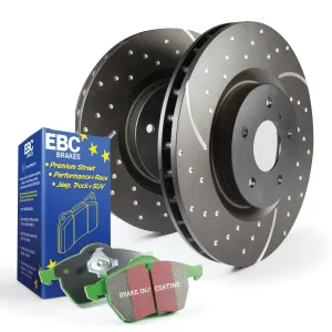 EBC Brakes S10KF1172 S10 Kits Greenstuff 2000 and GD Rotors