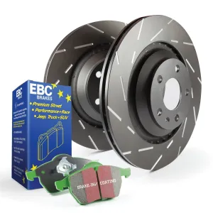 EBC Brakes S2KF1012 S2 Kits Greenstuff 2000 and USR Rotors