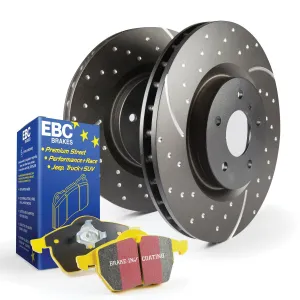 EBC Brakes S5KR1519 S5 Kits Yellowstuff And GD Rotors
