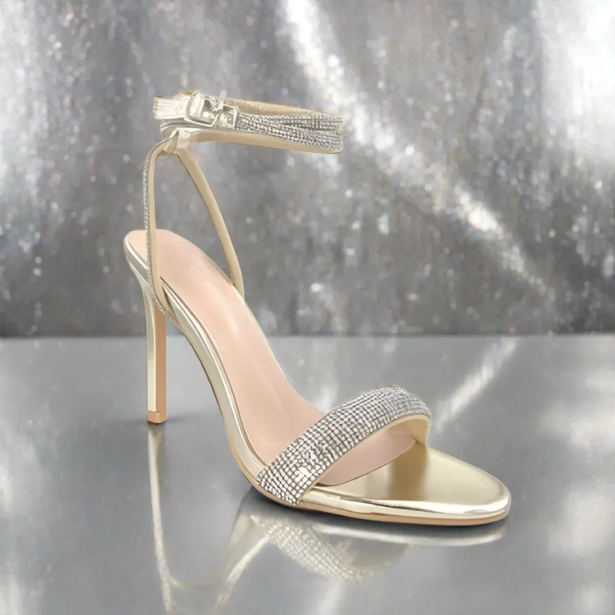 ELEANOR Gold Metallic Faux Leather
