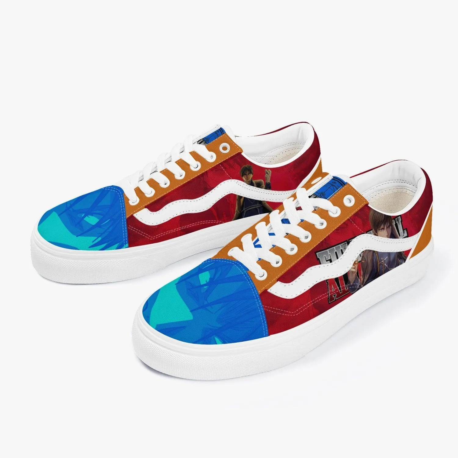 Fullmetal Alchemist Roy V-OK Anime Shoes
