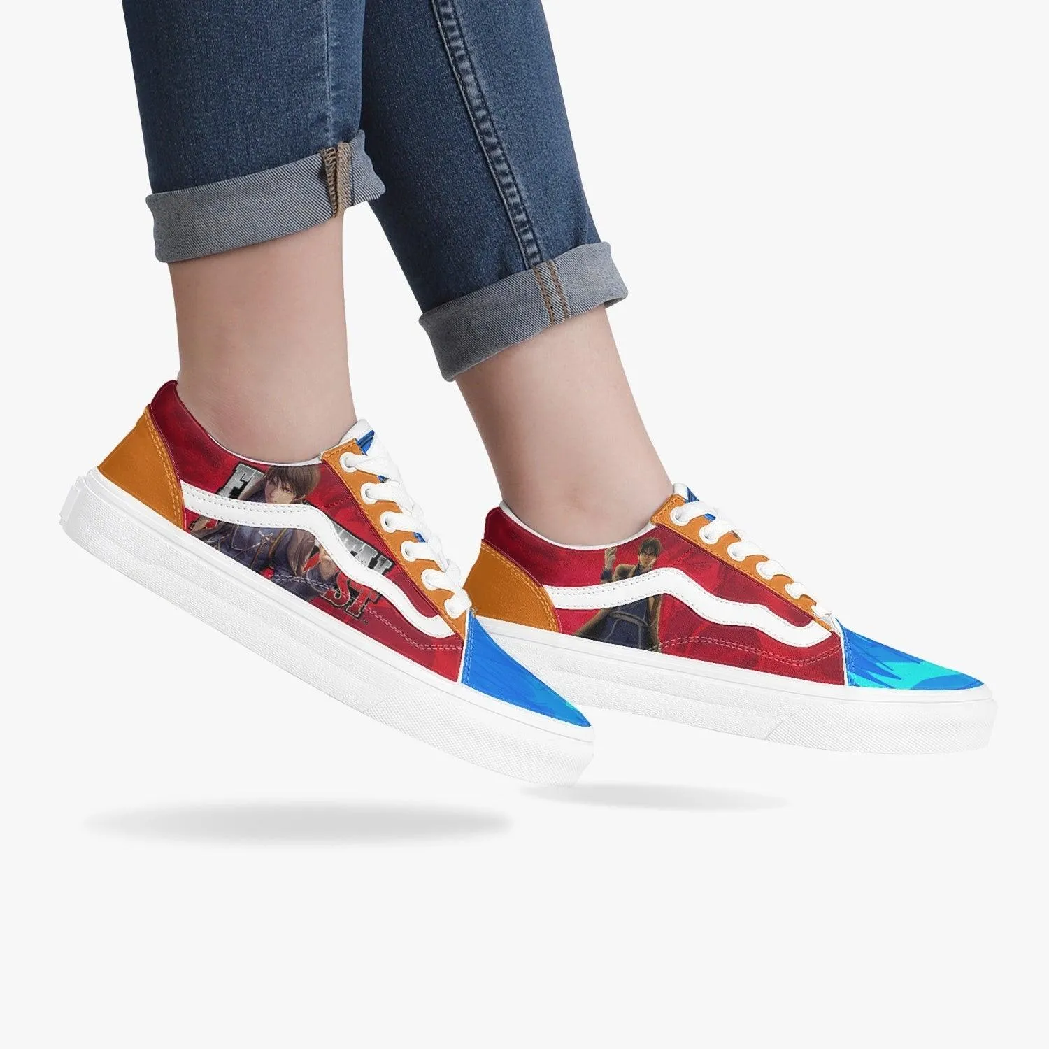 Fullmetal Alchemist Roy V-OK Anime Shoes