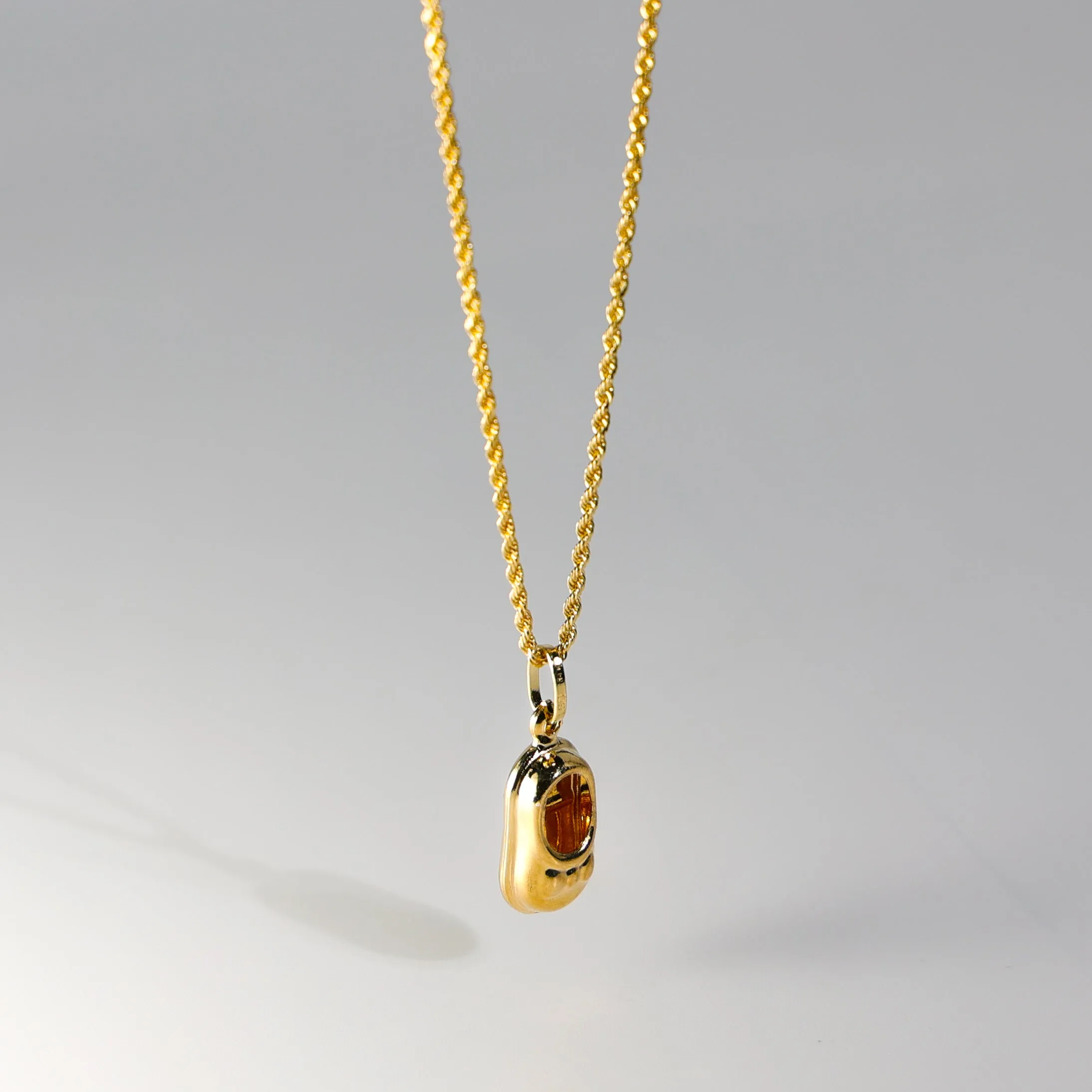 Gold Baby Shoes Pendant Model-1720