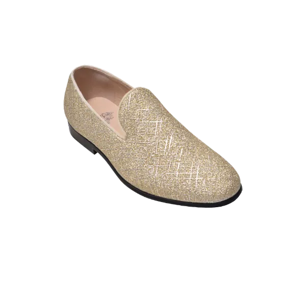 Gold Men's Fashion Design Slip-On Loafer Style No : LF8885