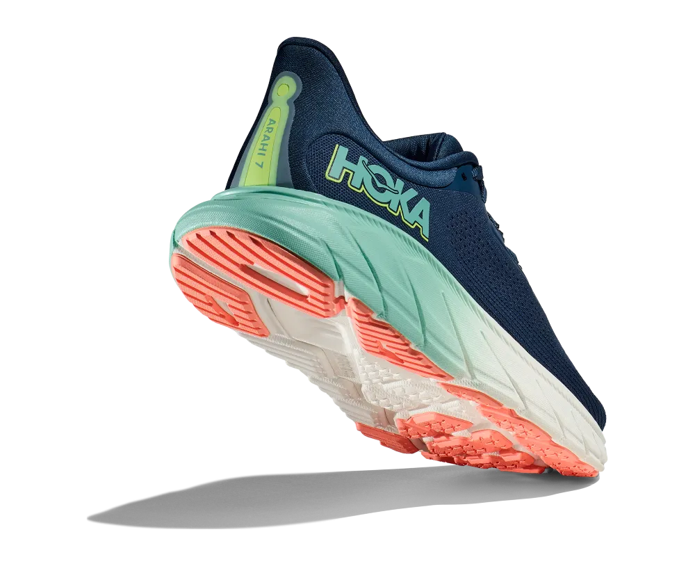 'Hoka' Women's Arahi 7 - Midnight / Seafoam