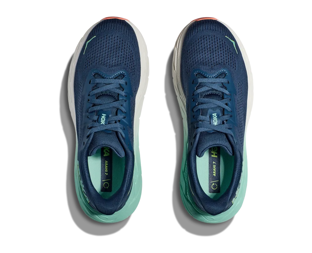 'Hoka' Women's Arahi 7 - Midnight / Seafoam